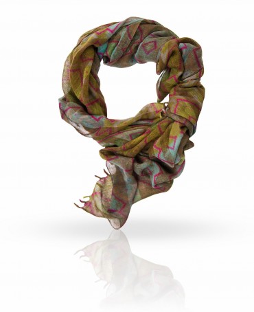 Палантин Унисекс ZW-BARFI/BR.GREEN